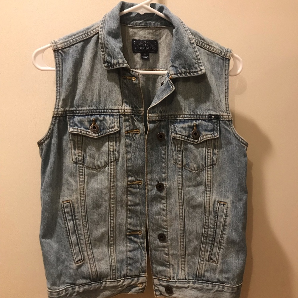 Lucky Brand Jean Vest